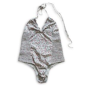 Doen Tropez Swimsuit Briarwood Floral NWOT Size Large Summer Feminine Romantic